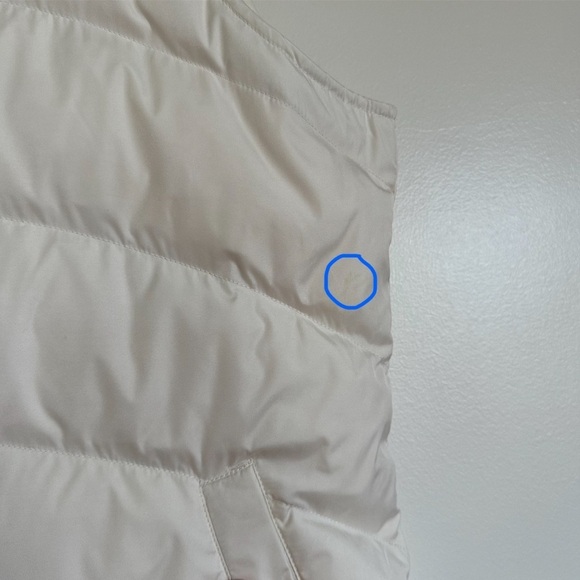 Lands' End Down Puffer Vest Size Medium Petite - Picture 5 of 14